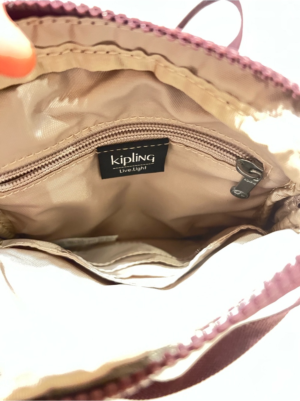 Kipling Plum Mini Crossbody Bag - Picture 3 of 9